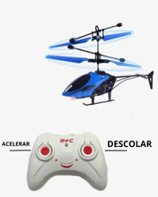 Carregar imagem no visualizador da galeria, Helicóptero Voador - Brinquedo para Criança