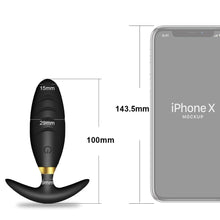 Carregar imagem no visualizador da galeria, Plug Anal Vibrador com Controlo Remoto
