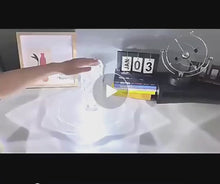 Carregar e reproduzir vídeo no visualizador da Galeria, Candeeiro de Cristal Multicolor

