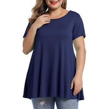 Carregar imagem no visualizador da galeria, Tshirt Casual Plus Size (XL-6XL)
