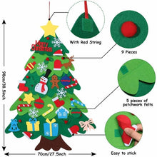 Carregar imagem no visualizador da galeria, Árvore de Natal - Decoração de Velcro
