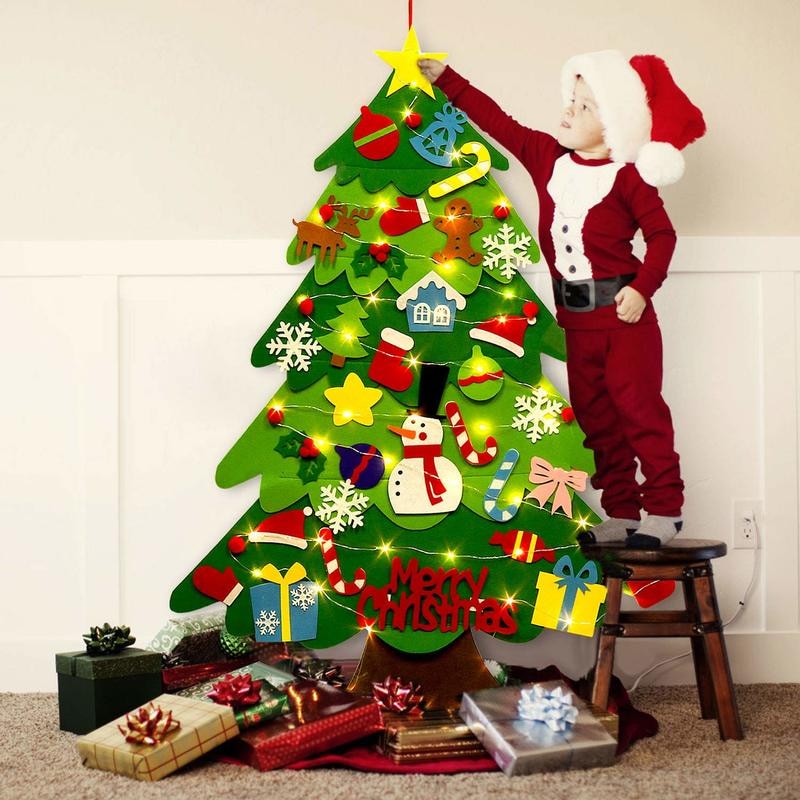 Árvore de Natal - Decoração de Velcro