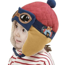 Carregar imagem no visualizador da galeria, Gorro Aviador para Bébe
