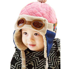 Carregar imagem no visualizador da galeria, Gorro Aviador para Bébe
