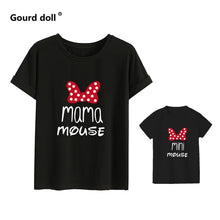 Carregar imagem no visualizador da galeria, T-Shirt Mãe e Filha Mouse
