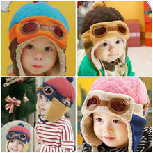 Carregar imagem no visualizador da galeria, Gorro Aviador para Bébe

