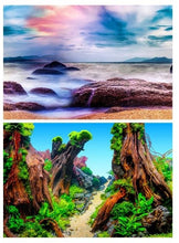 Carregar imagem no visualizador da galeria, Aquário-Decoração de Fundo
