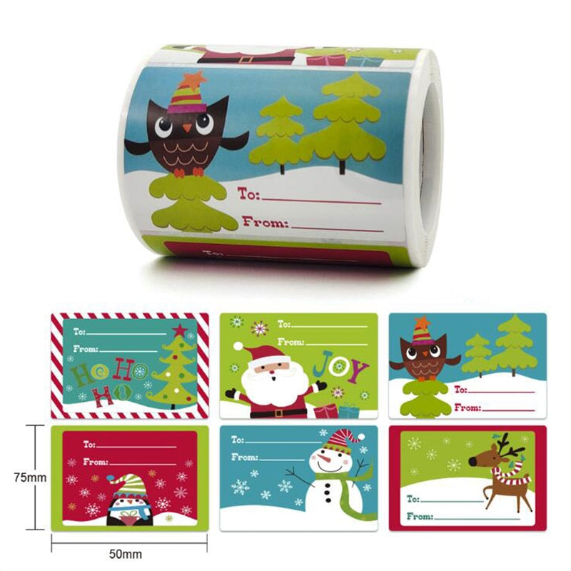 Autocolantes de Natal (50Uni)