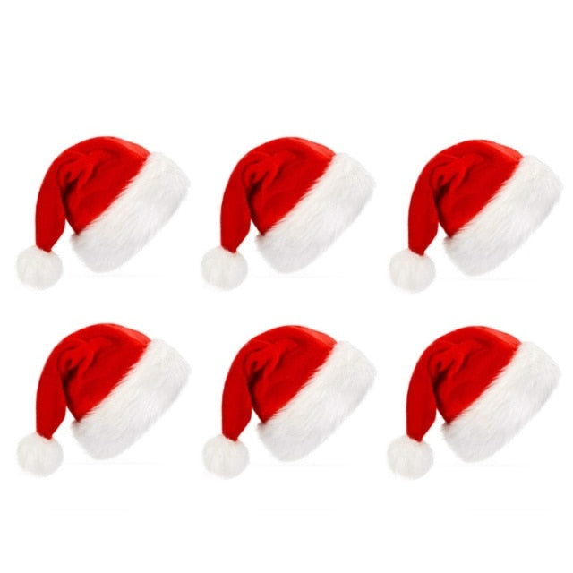 Gorro de Natal Premium (6Uni)