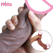Carregar imagem no visualizador da galeria, Dildo Realístico 18cm
