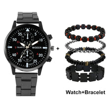 Carregar imagem no visualizador da galeria, Conjunto Relógio e Quatro Pulseiras
